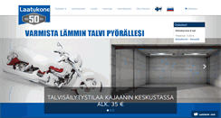 Desktop Screenshot of laatukone.fi